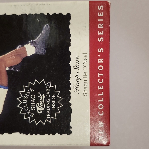 Shaquille O'Neal Hallmark Keepsake Ornament 1st in the 'Hoop Stars' @1995 card - Picture 2 of 12